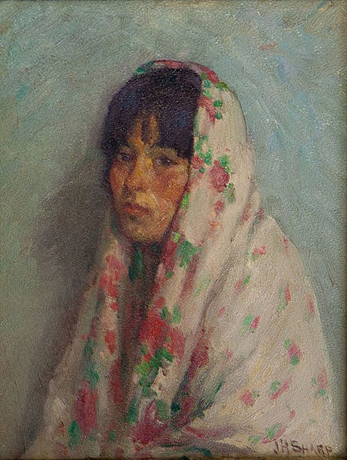 Portrait of a Taos Girl